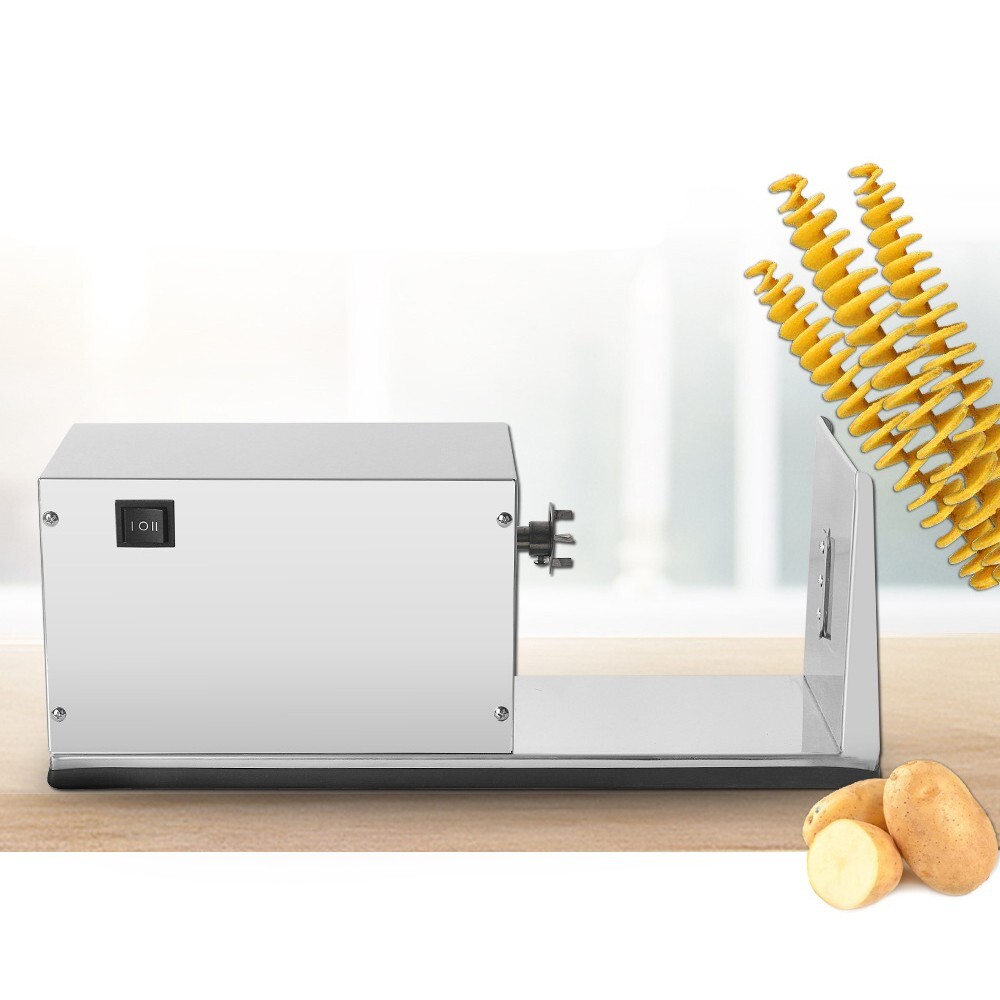 Spiral Tornado Potato Cutter Electric Potato Tower Chip Twister Vegetable Slicer
