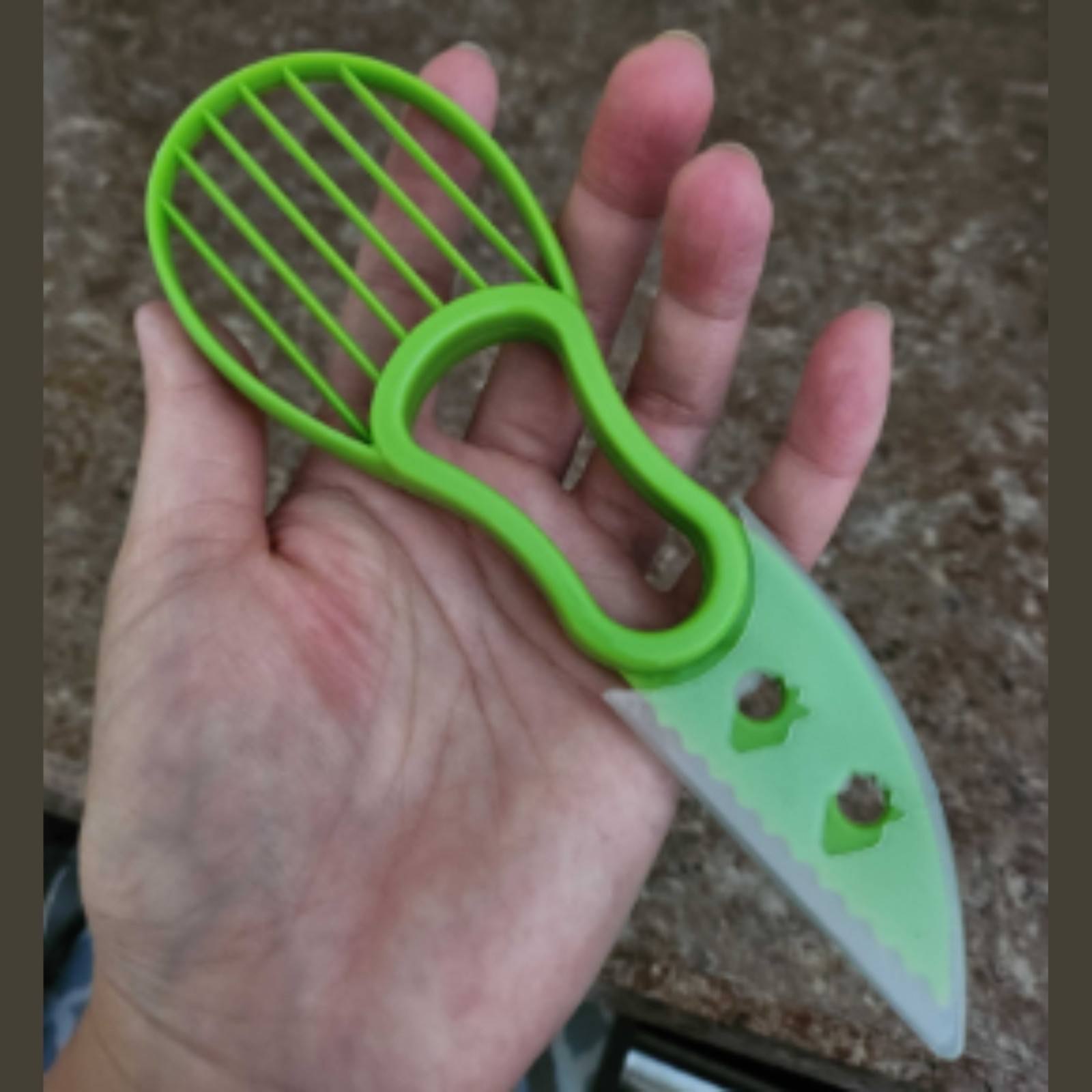 Vegetable Slicer Avocado Peeler Multi-Function Fruit Cutter 2 in 1 Kitchen Tools