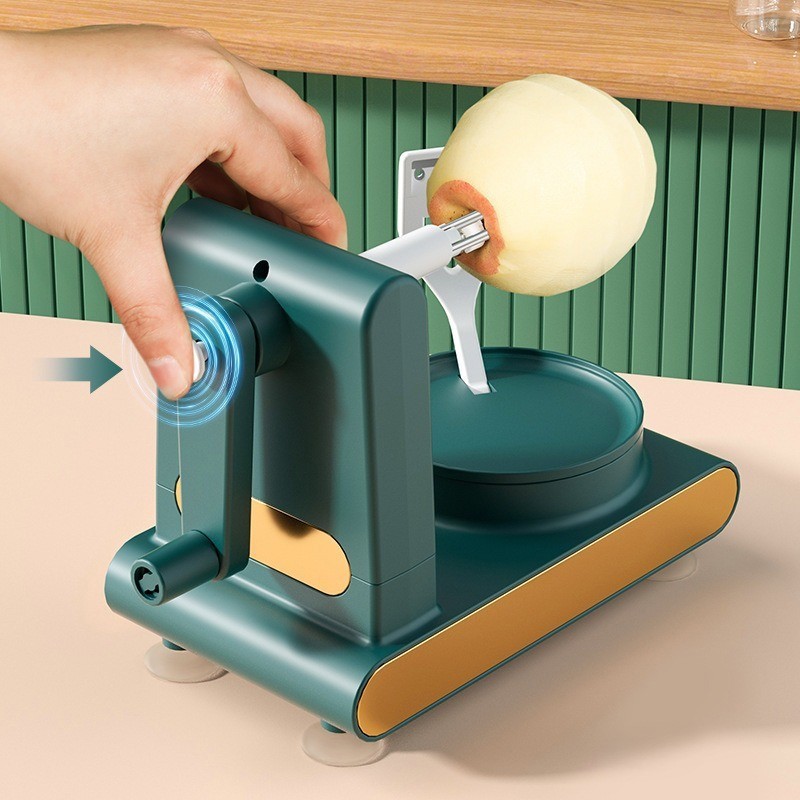 US Fruit Peeler Hand-Cranked Apple Peeling Machine Slicer Corer Potato Peeler