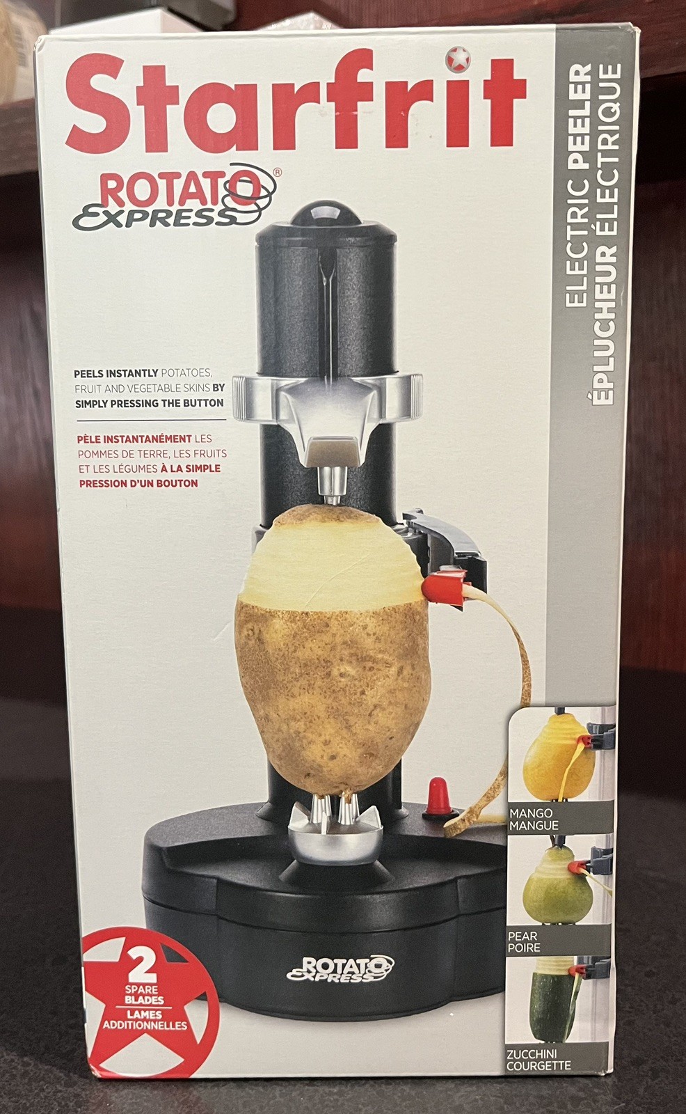 Starfrit Rotato Express Electric Peeler new in box