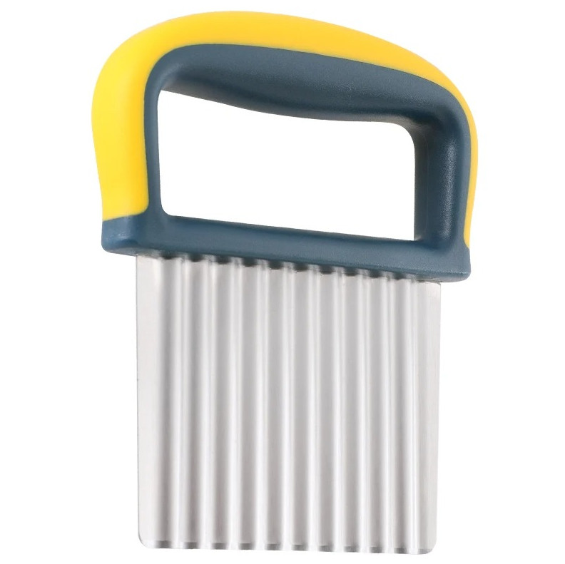 1 pc Stainless Steel Crinkle Slicer Adjustable Potato Cutter Tool