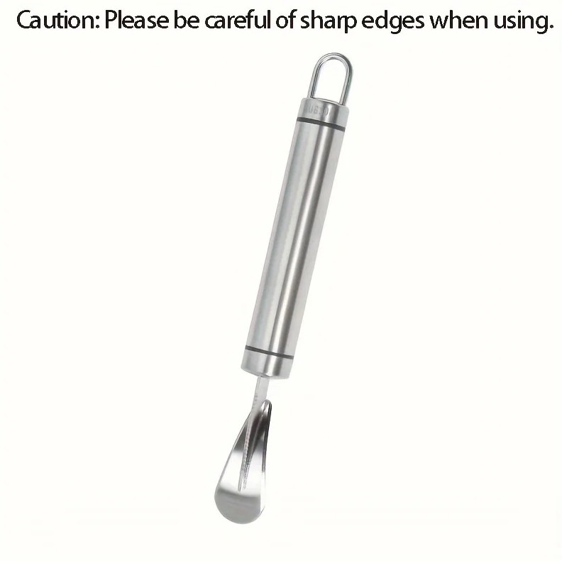 1 pc Stainless Steel Citrus Peeler with Handle – Orange Lemon Easy Peel Tool