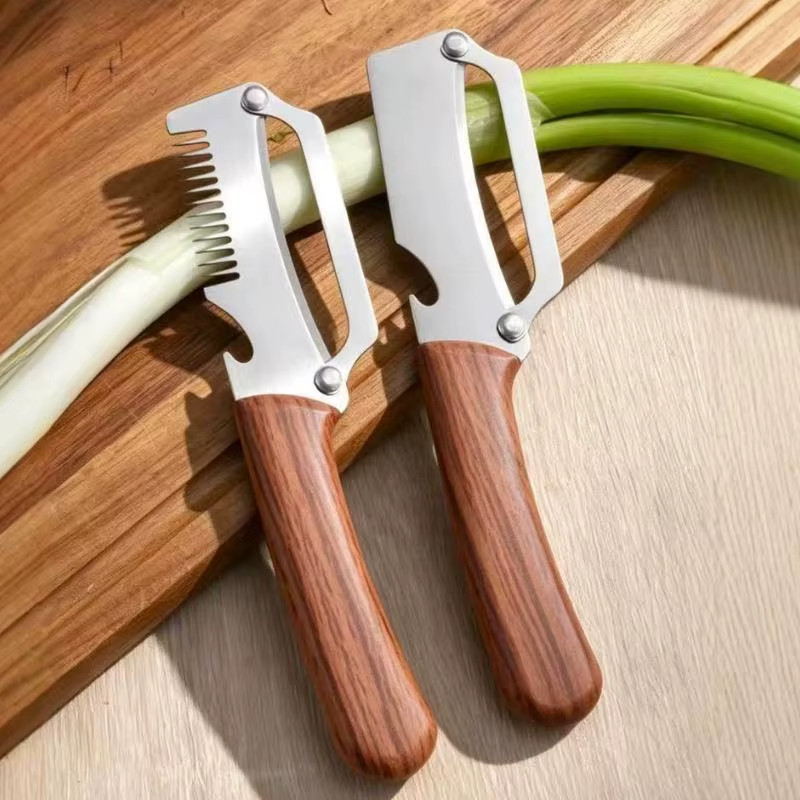 2Pcs Vegetable Peeler 3 in 1 Multi-Functional for Kitchen Stainless Steel Peeler