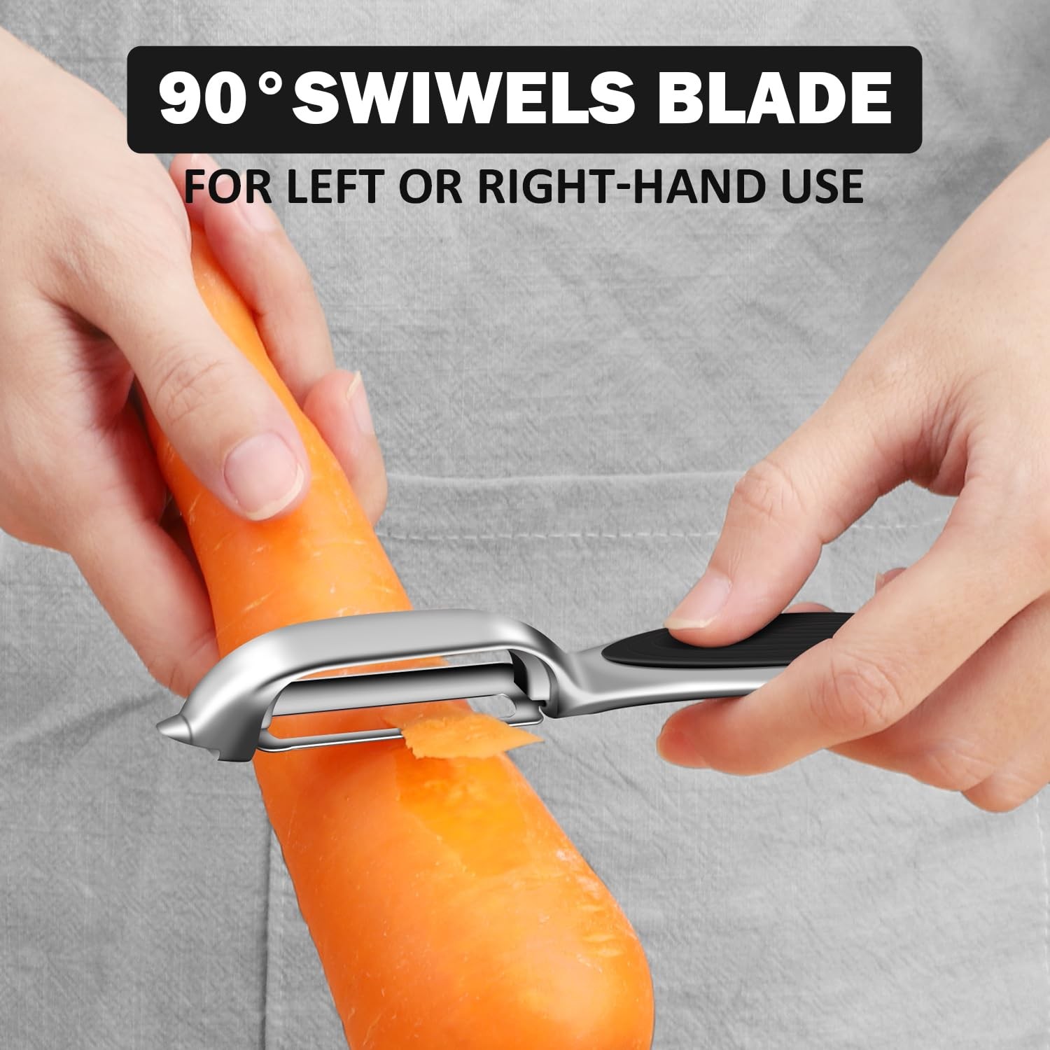 Vegetable Peeler for Kitchen, Potato Peelers for Fruit Straight Blade, Durabl…