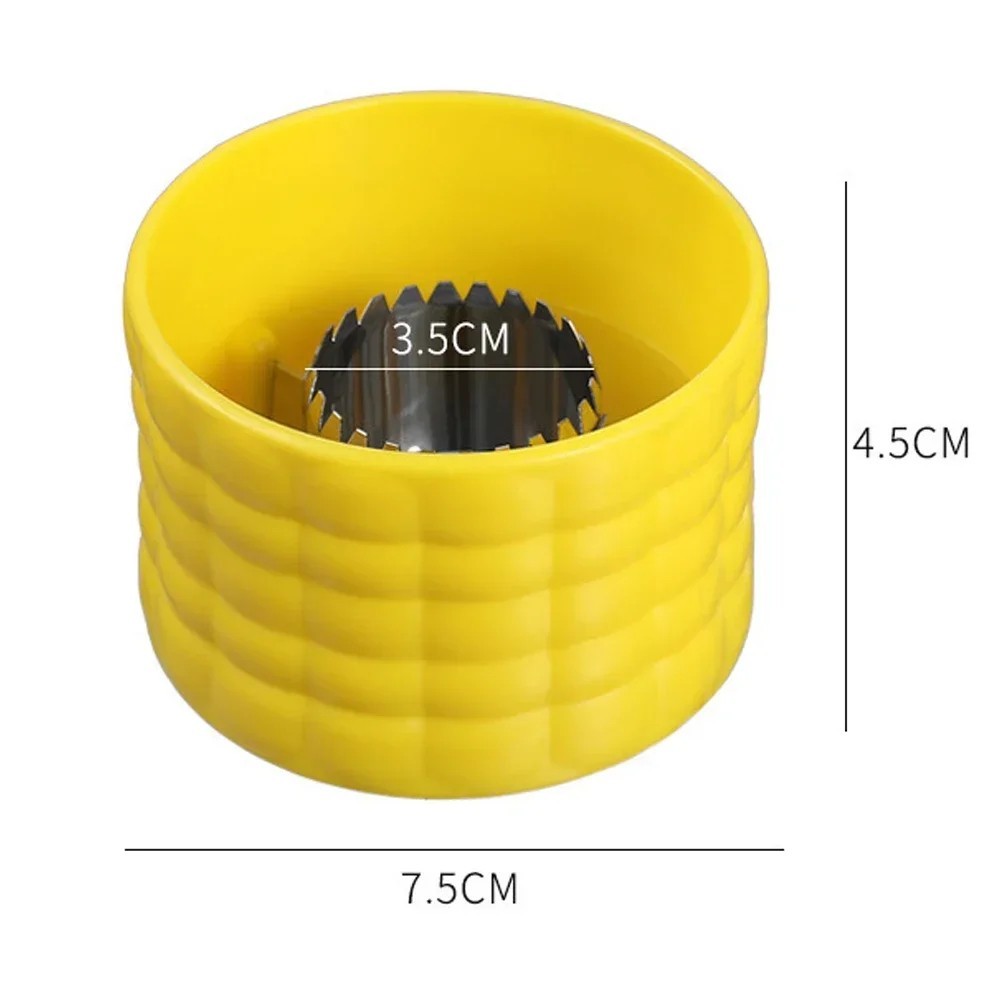 1x Corn Cob Stripper Kernel Remover Stainless Steel Peeler Cutter Kitchen Gadget