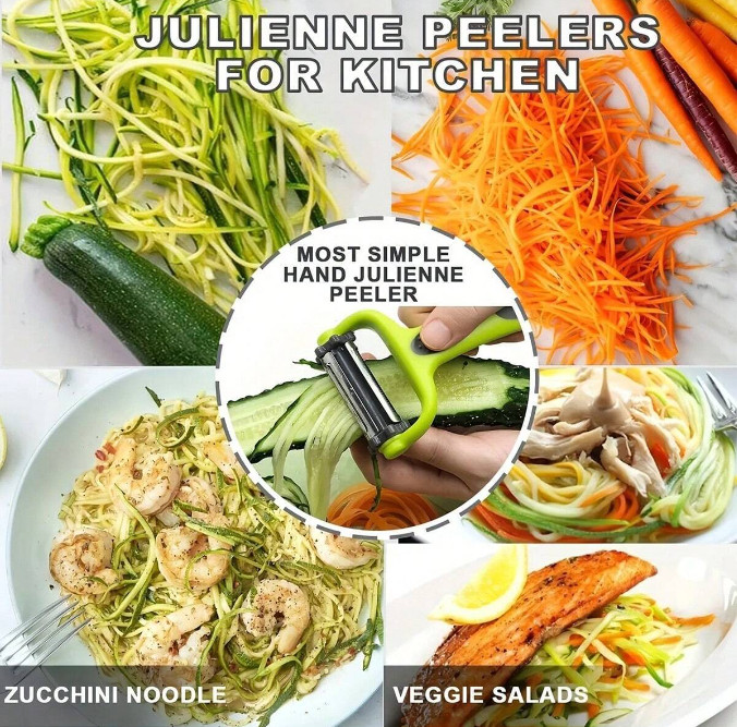 1pc Multifunctional Rotatable Fruit & Vegetable Peeler Ideal for various produce