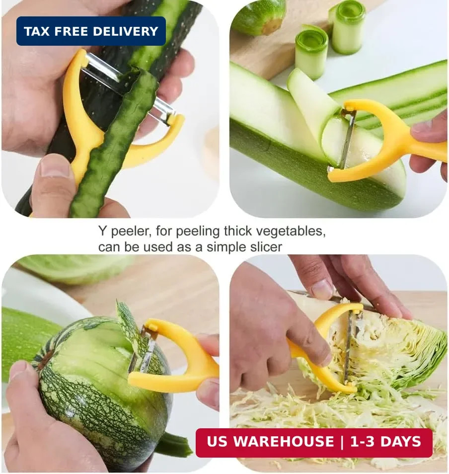 Carrot Peelers, Kitchen Vegetable Peeler Set, Including orange peeler, Corn Peel