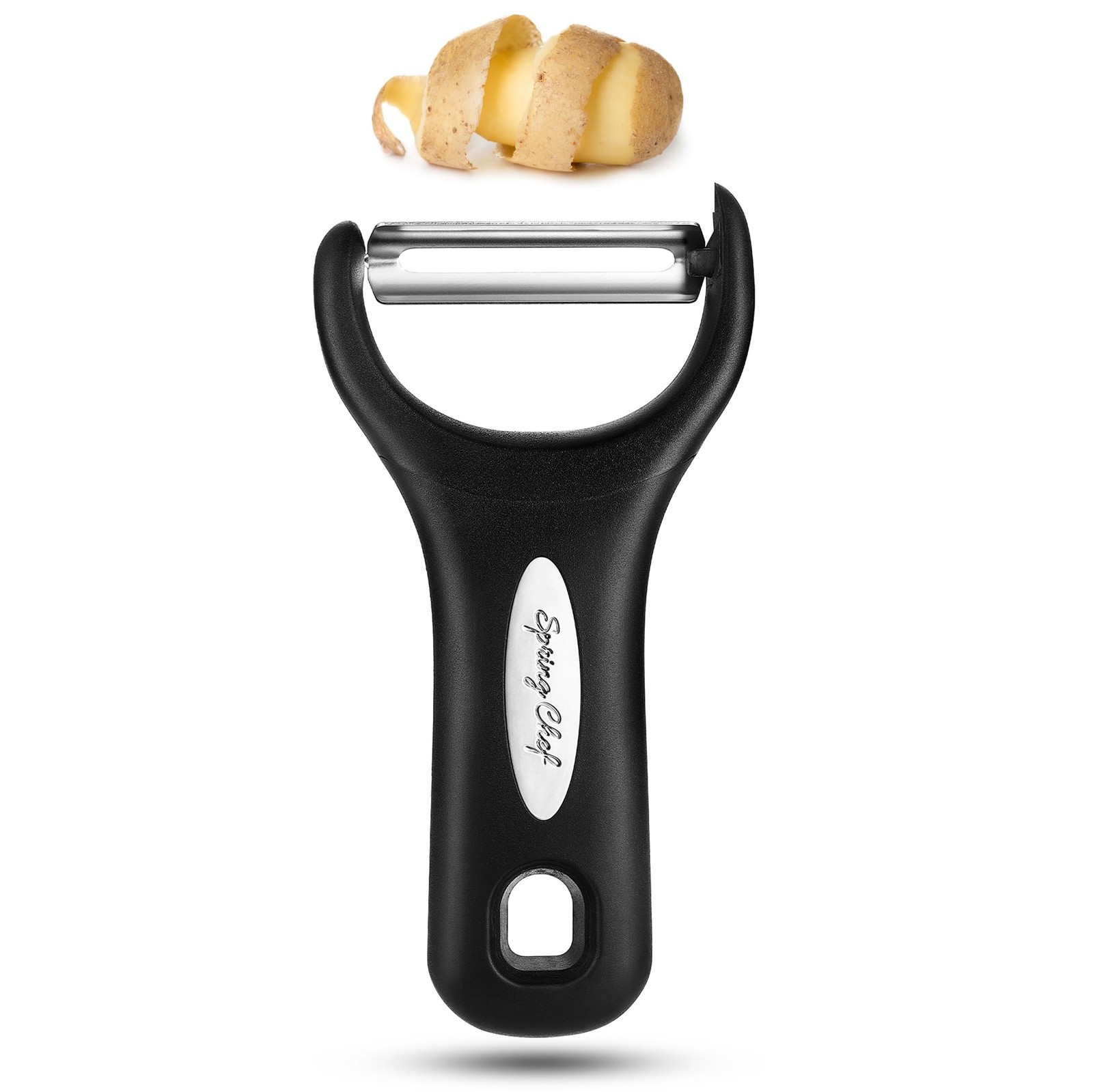 Stainless Steel Y Peeler Ultra Sharp Blades Soft Grip Potato Apple Carrot Veggie